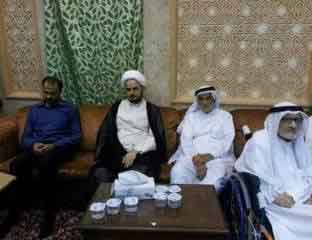 النجاتي يظهر في احتفال مولد الإمام الرضا (ع) بالمحرق