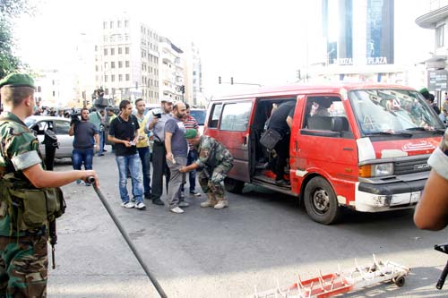 القوة المشتركة تنفذ خطتها الأمنية في الضاحية
