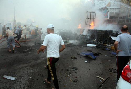  398 شهيداً وجريحاً في حصيلة شبه نهائية لتفجيرات مدينة الصدر 