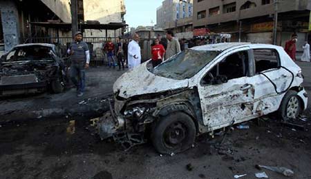 14 قتيلا في سلسلة هجمات في العراق 14 قتيلا في سلسلة هجمات في العراق