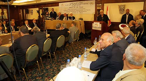 مؤتمر في بيروت رفضاً للعدوان الأميركي على سوريا