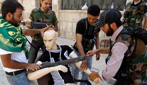 &rsquo;المانيكان&rsquo;: سبيل المسلّحين للتخلص من ملاحقة الجيش السوري لهم