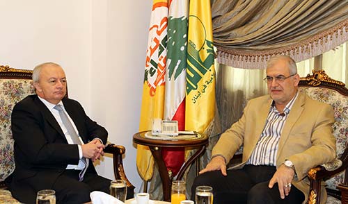 رعد استقبل السفير التركي في لبنان