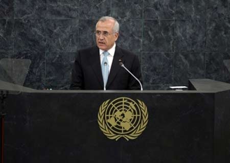 ميشال سليمان في الجمعية العامة سوريا الأبرز في إجتماع الجمعية العامة للأمم المتحدة