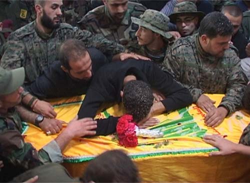 حزب الله يشيع الشهيد المجاهد علي نايف طليس في بلدته بريتال