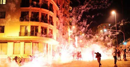 استهداف مبنيين تابعين للإدارة العامة للشرطة في أنقرة بقذائف صاروخية