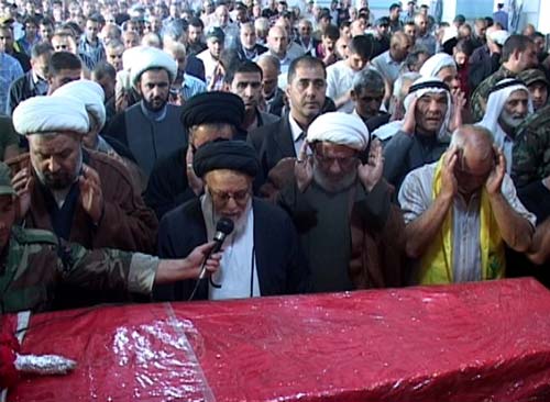 حزب الله يشيع الشهيد المجاهد علي نايف طليس في بلدته بريتال