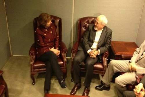 وزيرا خارجية ايران وامريكا وجها لوجه