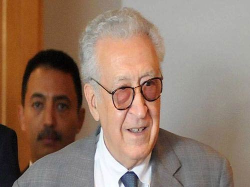 الابراهيمي يقوم بجولة اقليمية للتحضير لـ &rsquo;جنيف 2&rsquo;