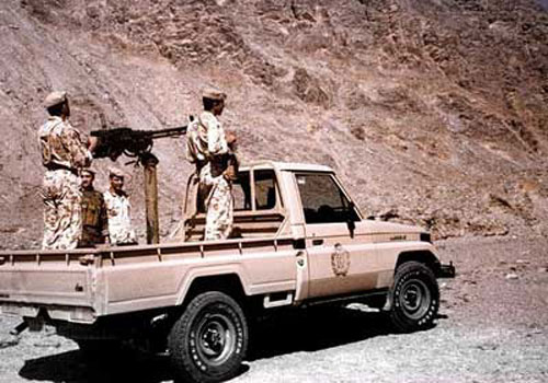 استشهاد واصابة عدد من حرس الحدود الايراني 
