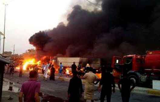 العراق: قتلى وجرحى بانفجار بكركوك