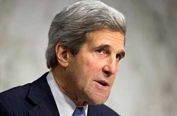 كيري الاحد في  الرياض