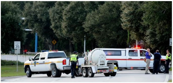 تحويل مسار الرحلات الجوية في مطار فلوريدا بعد اخلائه!