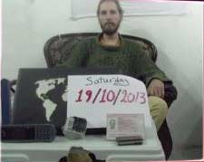 الصورة الأولى للروسي المختطف في سورية على يد جماعة مسلحة