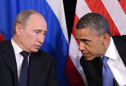 بوتين وأوباما يبحثان في السابع من الشهر الجاري الشأن السوري 
