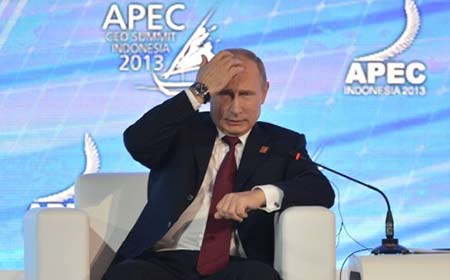 بوتين: دمشق تشارك في عملية تدمير الأسلحة الكيميائية بنشاط وشفافية