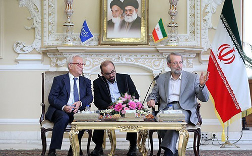 برلمانيون اوروبيون يقرون بقدرة إيران في المنطقة 
