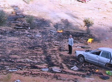 بالصور: سقوط 4 صواريخ على الهرمل