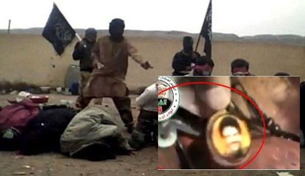 التكفيريون يحطمون تمثال للسيدة العذراء 