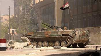 الجيش السوري يحرر بلدة حتيتة التركمان في الغوطة الشرقية