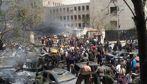 تفجير إرهابي يهز دمشق