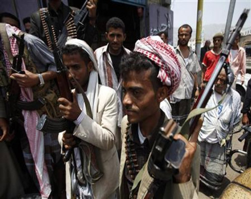 وقف اطلاق النار بين الحوثيين والسلفيين شمال اليمن