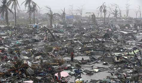 &rsquo;هايان&rsquo; يجتاح الصين ويتسبب بفيضانات واسعة