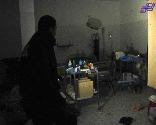 المشفى الميداني قارة وقطع اوصال امدادت المسلحين