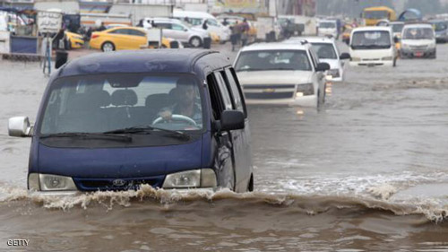 انتهاء موجة الامطار والعواصف في العراق دون الانتهاء من المشاكل التي خلفتها
