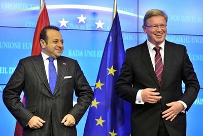  
استئناف المفاوضات بين الإتحاد الأوروبي وتركيا