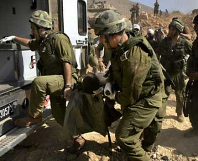 جرح 5 جنود صهاينة بانفجار عبوة ناسفة في قطاع غزة