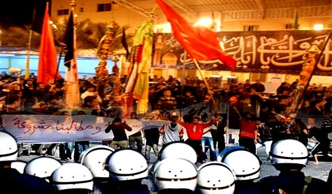 النظام البحريني يواصل استهداف مراسم عاشوراء
