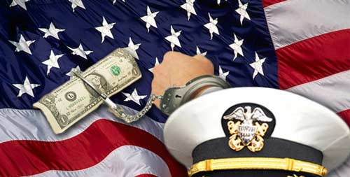 إعتقال ضباط على خلفية فضيحة فساد كبيرة في البحرية الأمريكية 