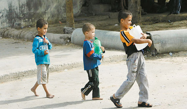 قطاع غزة تتدهور اوضاعه بصورة لافتة
