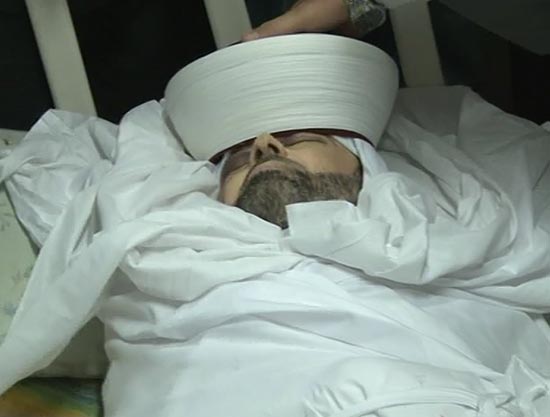 تشييع الشيخ الشهيد غية في تكريت