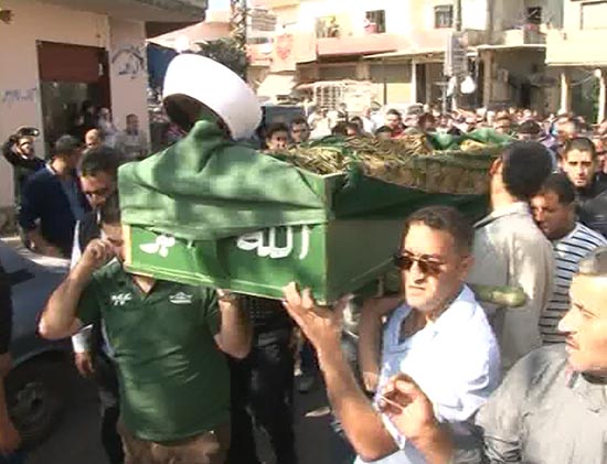 تشييع الشيخ الشهيد غية في تكريت