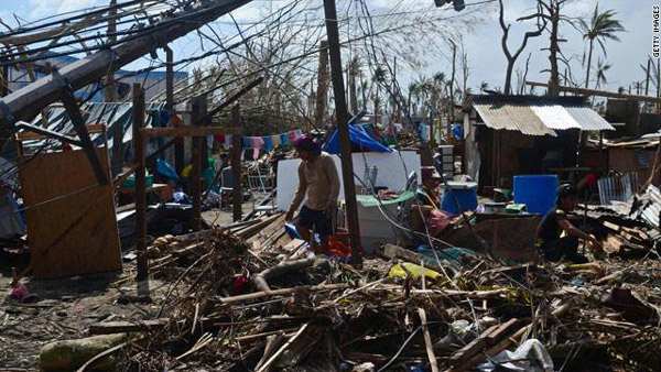 حصيلة &rsquo;هايان&rsquo; في الفلبين حتى اللحظة 5235 قتيلاً
