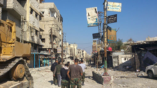 
الجيش السوري يفجر مفاجأة جديدة في ريف دمشق  