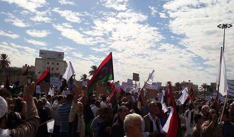 قتلى وجرحى بإطلاق نار على مسيرة سلمية في العاصمة الليبية طرابس