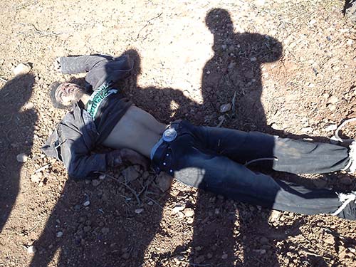 الجيش السوري يتصدى للمسلحين في بلدة معترم بريف ادلب