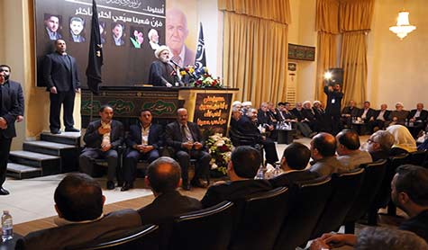 احياء اسبوع شهداء التفجير الارهابي في بئر حسن