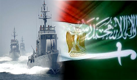 تدريبات سعودية مصرية في البحر الأحمر