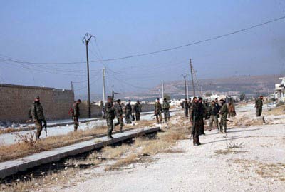 السفيرة وانهيار المسلحين 