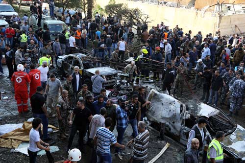 سلسلة مواقف محلية ودولية منددة بانفجار بئر حسن