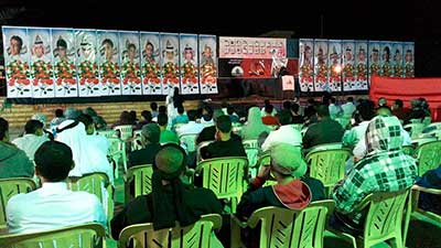 السعودية: مهرجان لـ&rsquo;ائتلاف الحرية والعدالة&rsquo; تحت عنوان &rsquo;منبر النمر&rsquo; 