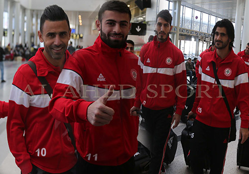 منتخب لبنان لكرة القدم غادر الى الدوحة للمشاركة في غرب آسيا