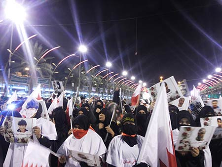 فعاليات بحرينية في كربلاء المقدسة في أربعين الامام الحسين(ع)
