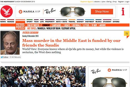 الاندبندنت تتهم السعودية بالقتل الجماعي بالشرق الاوسط 