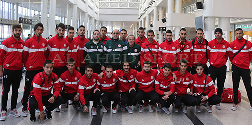 منتخب لبنان لكرة القدم غادر الى الدوحة للمشاركة في غرب آسيا