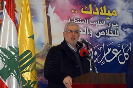 حزب الله يحتفل مع المسيحيين بالميلاد المجيد في الجنوب